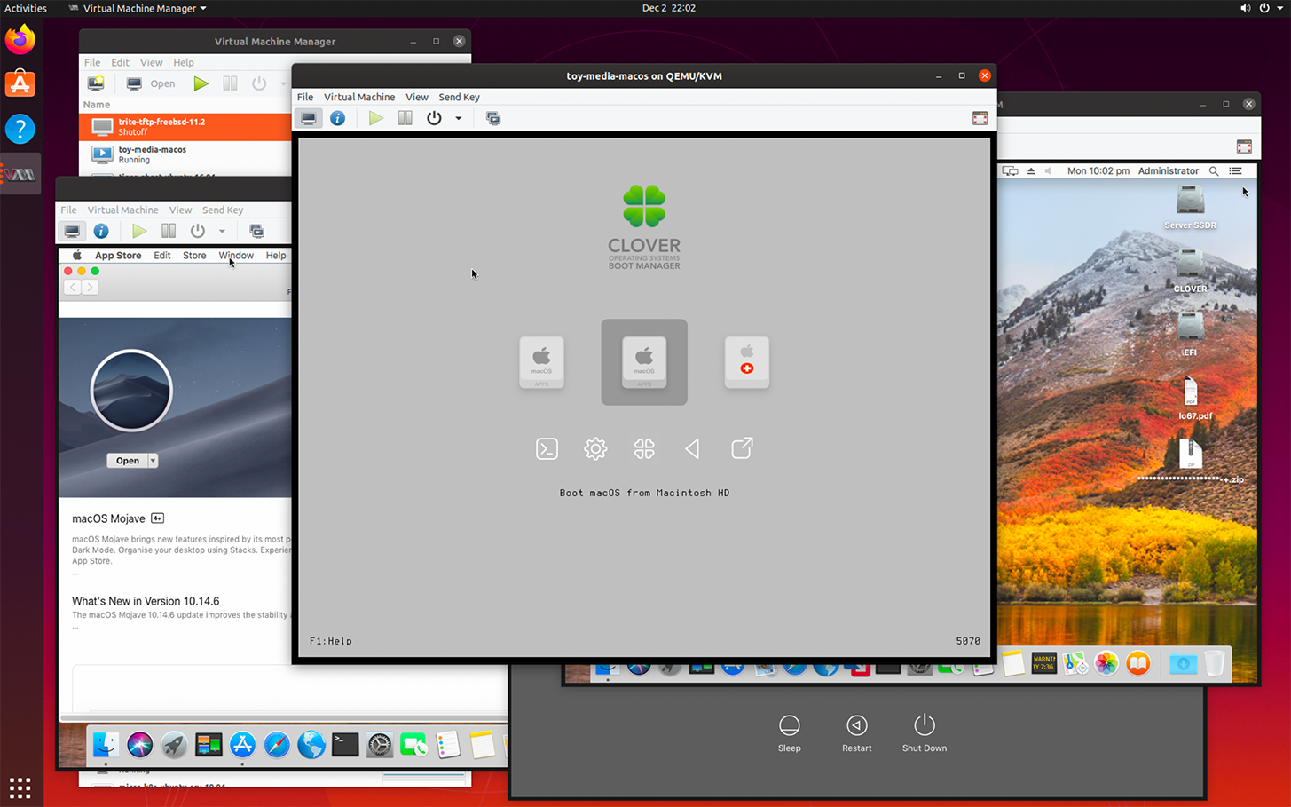 Macos On Ubuntu With Kvm Qemu And Ovmf Clover Efi