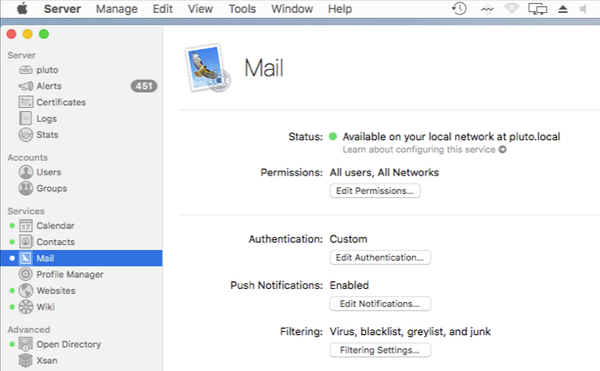 OS X Server Mail Alias Debugging